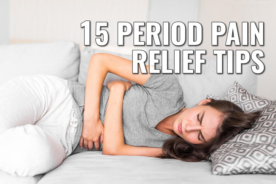 15 Menstrual Pain Reliever Tips | How to Ease Period Cramps! - SUPMOGO RecoveryFlex System