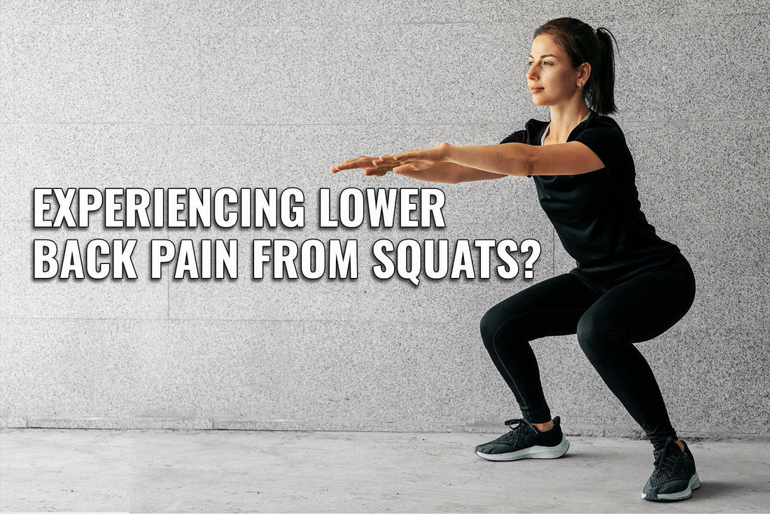 Lower Back Pain from Squats | Why and What to Do? - SUPMOGO RecoveryFlex System