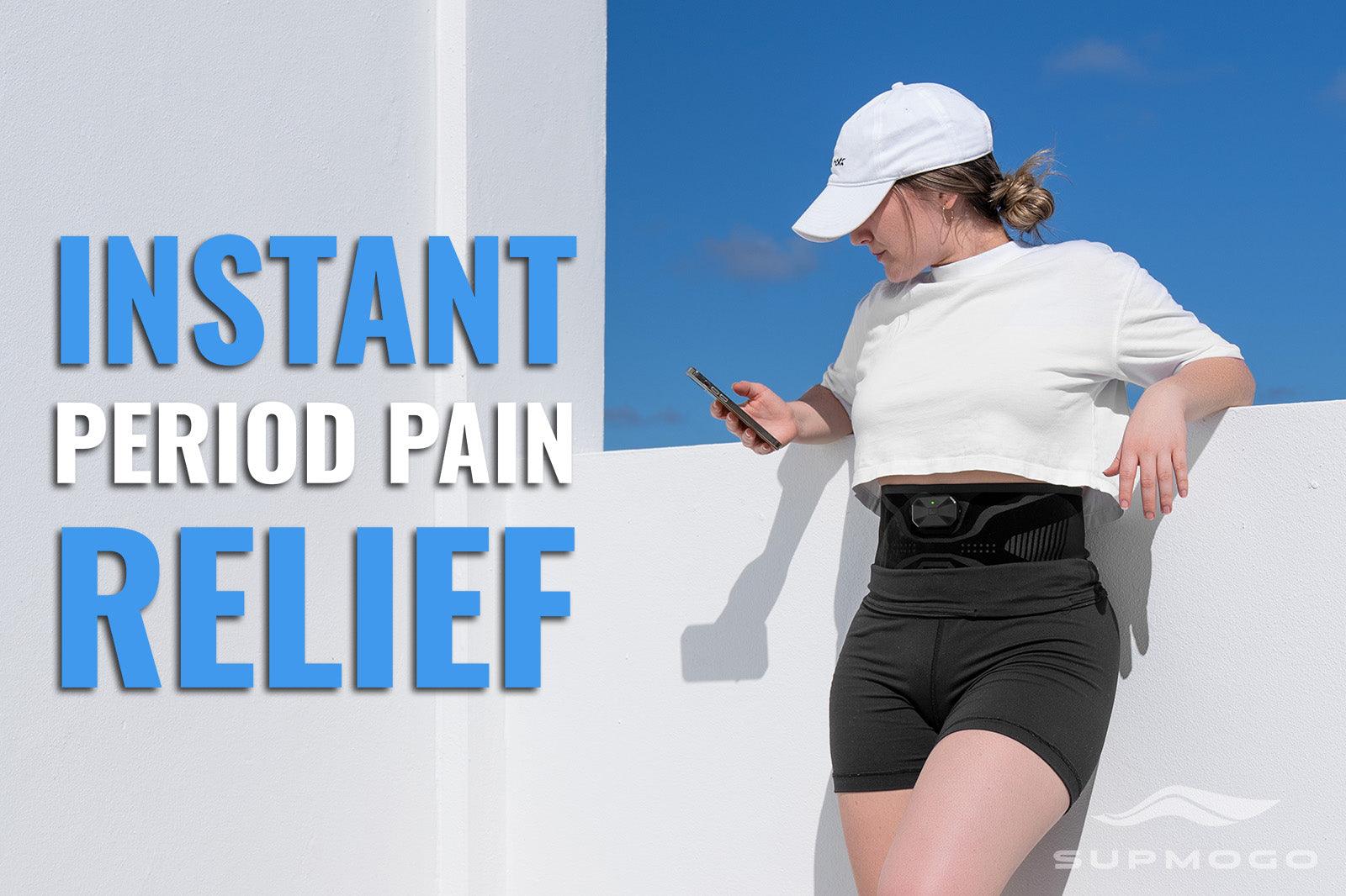 How to Reduce Menstrual Pain Instantly - SUPMOGO RecoveryFlex System