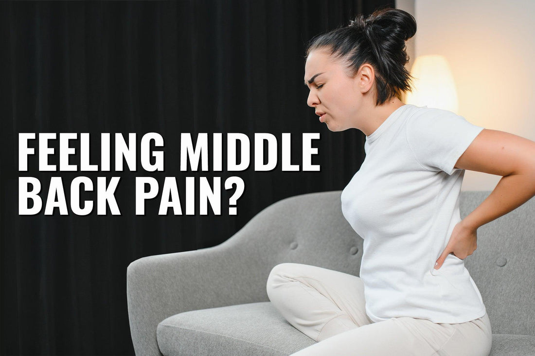 Middle Back Pain | Causes and Treatments! - SUPMOGO RecoveryFlex System